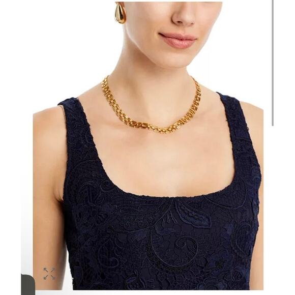 KOBI HALPERIN Jacqueline Sleeveless Lace Midi-Dress navy blue sz 2 $698 NWT - Picture 10 of 16